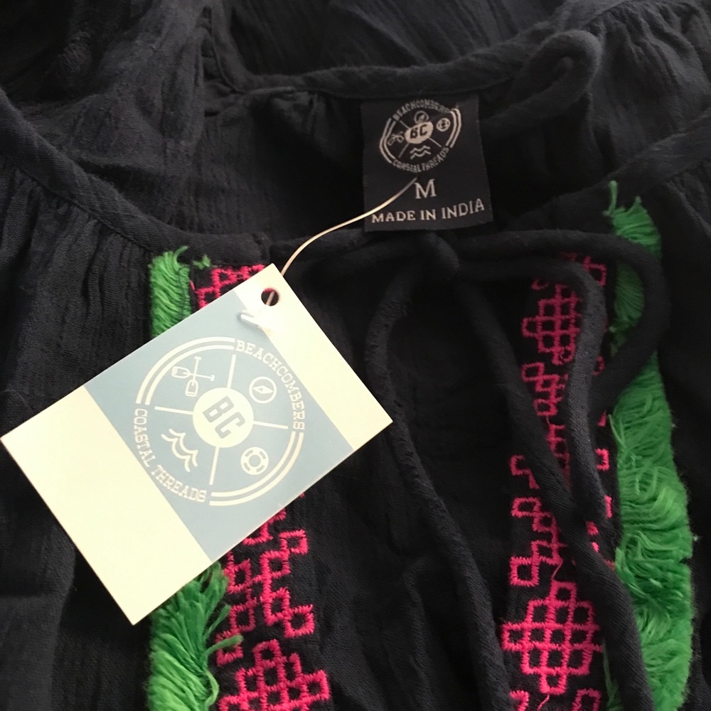 Beachcomber Beach Coverup Dress-SZ M **New With Tags** - Picture 12 of 12
